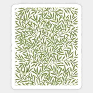 Willow Leaves by William Morris Sticker